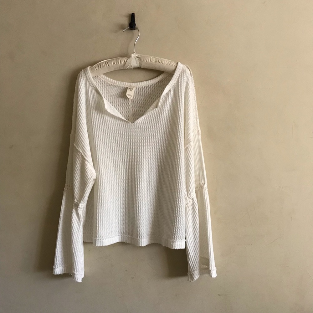 Free People White Top